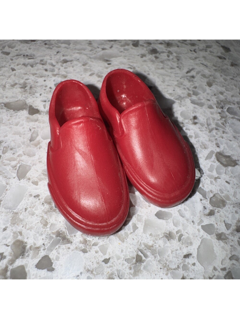 Barbie KEN doll shoes Berry RED LOAFERS slip on casual Fashionistas